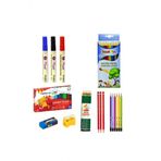 Smart Kids Super 8 Li Okul Kirtasiye Boyama Seti