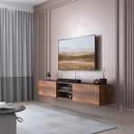 Smart Mobilya Vera 2 Kapaklı 180 cm Duvara Monte Tv Ünitesi - Barok - Ceviz