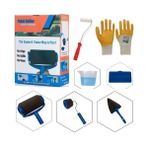 Smart Paint Rulo 7 Parça Paint Roller Damlatmayan Ev Ofis Bahçe Boya Badana Rulosu Eldiven Parmak Rulo Set 7 Li Smart Paint Rulo