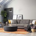 Smart Relax Köşe Koltuk, Siyah, Sağ Köşe