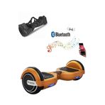 Smart Store Hoverboard Elektrikli Kaykay Bluetooth Hoparlörlü 6.5 Inch Çanta Hediyeli Gold