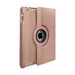 Smart Tech Apple iPad 2 3 4 9.7 " 360 Derece Döner Standlı Tablet Kılıfı - Rose Gold