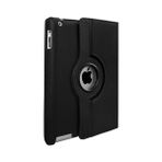 Smart Tech Apple iPad 2 3 4 9.7 " 360 Derece Döner Standlı Tablet Kılıfı - Siyah
