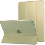 Smart Tech Apple Ipad 2 / 3 / 4 Smart Cover Arkası Şeffaf Tablet Kılıfı - Altın