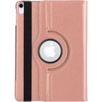 Smart Tech Apple Ipad Pro 12,9 Inç 3 Nesil Döner Standlı Tablet Kılıfı - Rose Gold