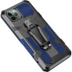 Smart Tech Apple Iphone 11 Pro Max Zırh Tank Kılıf Yüksek Koruma - Mavi