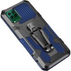 Smart Tech Huawei P40 Lite Zırh Tank Kılıf Yüksek Koruma - Mavi