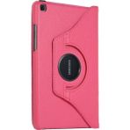 Smart Tech Samsung Galaxy Tab A7 Sm T500 10.4" Döner Standlı Tablet Kılıfı Pembe