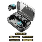 Smart Time&Tech M20 Powerbankli Şarj Göstergeli Pubg oyuncu Kablosuz Dokunmatik Bluetooth Kulaklık