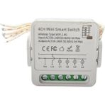 Smart Tuya Wifi Röle Devresi 4 Kanal 110-240V 16A - 1 m - Çok Renkli