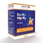 Smart Up Vitamin D3 K2 Magnezyum B6 20 ml Sprey