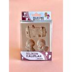Smarta Silicone Moulds Silikon Epoksi ve Polimer Kil Kalıbı Kıds Set