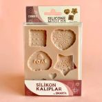 Smarta Silikon Kalip Kurabiyeler - Cookies Sk1013018