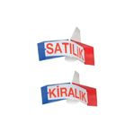 Smartad Satılık Kiralık Araç Üstü Mıknatıslı Fırfır (1 Adet)