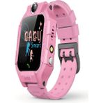 Smartbaby Q19 Lbs Konumlu Akıllı Çocuk Takip Saati Sim Kartlı Arama, Kameralı, Gizli Dinleme Özellikli - Pudra Pembe