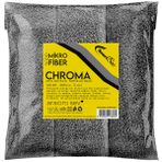 SmartBee Chroma 3'lü 40x40 265GSM - Antrasit Mikrofiber Oto Temizlik Bezi