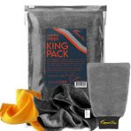 SmartBee Kingpack Mikrofiber Antrasit Oto Yıkama Paketi