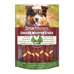 SmartBones Tavuk Sargılı Sticks Mini 9'lu 112 gr Köpek Ödül Çubukları