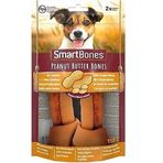 SmartBones Tavuklu Fıstık Ezmeli Medium Düğüm Kemik 2'li 158 gr Köpek Ödülü