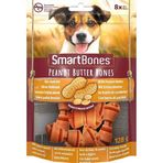 SmartBones Tavuklu Fıstık Ezmeli Mini Düğüm Kemik 8'li 128 gr Köpek Ödülü