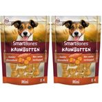 SmartBones Tavuklu Tatlı Patatesli Mini Düğüm Kemik 8'li 128gr (2 paketi)