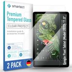 smartect Cam Ekran Koruyucu [2 Parça, Ultra Şeffaf] Google Pixel Tablet (Model 2023) 11 inç, HD Koruyucu Film Çizilmez, Kabarcıksız, 9H Sertlik, Ultra Dayanıklı