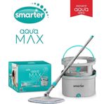 SMARTER AQUA MAX TEMİZ & KİRLİ SUYU AYIRMA ÖZELLİĞİ ÇİFT KOVA OTOMATİK TEMİZLİK SETİ MOP PASPAS