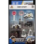 Smartfox Oyuncak Polis Araçları Seti - 8 Parça - Metal - Oyuncak Polis Arabası