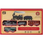 Smartfox Vintage Express Işıklı Pilli Tren 18 Parça Oyun Seti