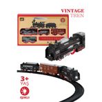 SmartFox Vintage Express Oyuncak Tren Seti - Işıklı Pilli