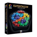 SmartGames - IQ Pentagon - Eğitsel Beyin Fırtınası - Kolaydan Uzmana 120 Zorluk - Mantık Oyunu ve Beceri Geliştirme - 14 Yaş + - 1 Oyuncu - SG 313