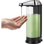 SMARTGIFT Sensörlü Fotoselli Şeffaf 500 ml Sıvı Sabunluk