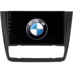 SmartGO Bmw 1 Serisi E81-E82-E87-E88 Dijital Klima Carplay 8+256 GB Kamera + Çerçeve (2007-2011) (Yazılımsal) - RENK - Siyah