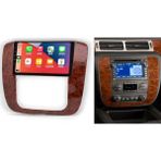 SmartGO Chevrolet Tahoe Android Gps Carplay 8+256 GB Kamera + Çerçeve (2006-2014) (Yazılımsal) - RENK - Siyah