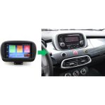 SmartGO Fiat 500X Android Gps Carplay 8+256 GB Kamera + Çerçeve (2015-2021) (Yazılımsal) - RENK - Siyah