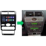 SmartGO Ford Mondeo Dijital Klima Android Gps Carplay 8+256 GB Kamera + Çerçeve (2003-2007) (Yazılımsal) - RENK - Siyah