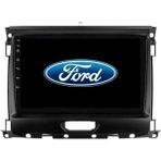 SmartGO Ford Ranger Android Gps Carplay 8+256 GB Kamera + Çerçeve (2016-2020) (Yazılımsal) - RENK - Siyah