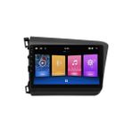 SmartGO Honda Civic Fb7 Android Multimedya Sistemi (2012-2016) 4+64 GB 2k QLED - Siyah