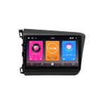 SmartGO Honda Civic Fb7 Android Multimedya Sistemi (2012-2016) 6+64 GB 4K OLED - Siyah