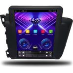 SmartGO Honda Civic Fb7 Tesla 2012-2015 Premium Ekran Android Multimedya Sistemi Wİ-Fİ (Yazılımsal) - Siyah