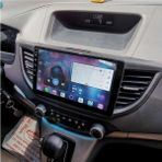 SmartGO Honda Cr-V Uyumlu Android Gps Carplay 8+256 GB Kamera + Çerçeve (2012-2017) (Yazılımsal) - RENK - Siyah