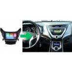 SmartGO Hyundai Elantra Android Gps Carplay 8+256 GB Kamera + Çerçeve (2011-2013) (Yazılımsal) - RENK - Siyah