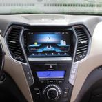 SmartGO Hyundai Santa Fe Android Gps Carplay 8+256 GB Kamera + Çerçeve (2013-2017) Uyumlu (Yazılımsal) - RENK - Siyah