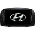 SmartGO Hyundai Sonata Android Gps Carplay 8+256 GB Kamera + Çerçeve (2005-2008) (Yazılımsal) - RENK - Siyah