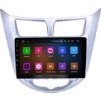 SmartGO Hyundai Verna Accent Solaris Blue Wıt 2011-2013 Android Auto Carplay Navigasyon Multimedya Sistemi Wİ-Fİ (Yazılımsal) - scn108067 - Renkli