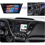 SmartGO Iveco Daily Android Gps Carplay 8+256 GB Kamera + Çerçeve (2015-2018) (Yazılımsal) - RENK - Siyah