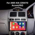 Smartgo KIA CERATO / Accent / RIO 2005 Android Auto Carplay Navigasyon Multimedya Sistemi (yazılımsal)