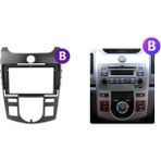 SmartGO Kia Cerato Dijital Klima Android Gps Carplay 8+256 GB Kamera + Çerçeve (2008-2013) (Yazılımsal) - RENK - Siyah
