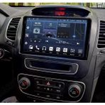 SmartGO Kia Sorento Android Gps Carplay 8+256 GB Kamera + Çerçeve (2013-2015) (Yazılımsal) - RENK - Siyah