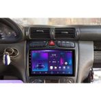 SmartGO Mercedes C Serisi W203 Android Gps Carplay 8+256 GB Kamera + Çerçeve (2000-2004) (Yazılımsal) - RENK - Siyah
